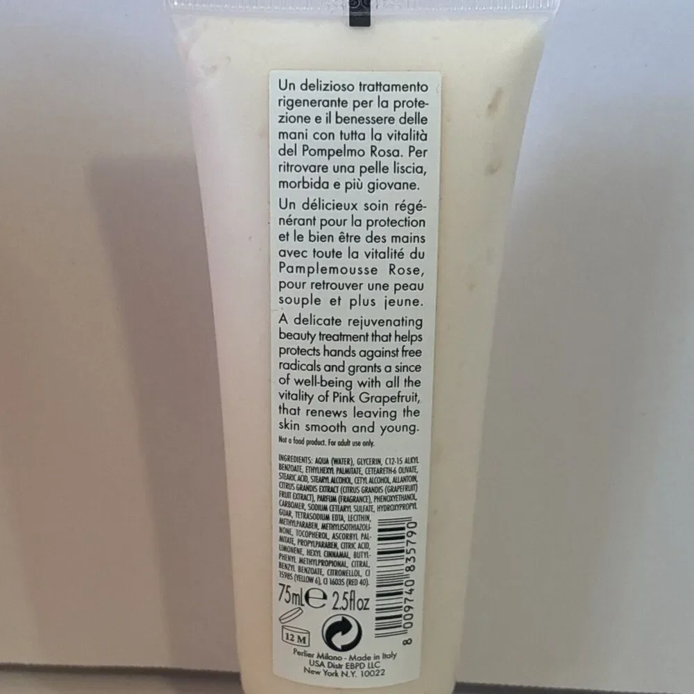 Perlier La Voglia Matta Pink Grapefruit Body Milk, Shower Gel (x2), Hand Cream